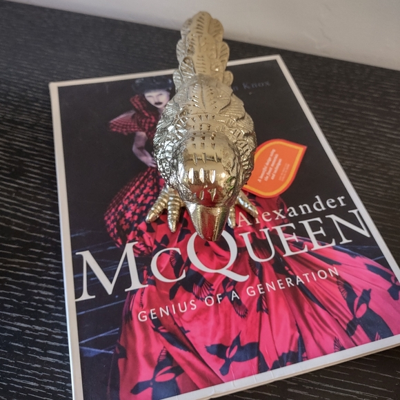 Coffee table bird made in India handcrafted golden - Picture 2 of 6